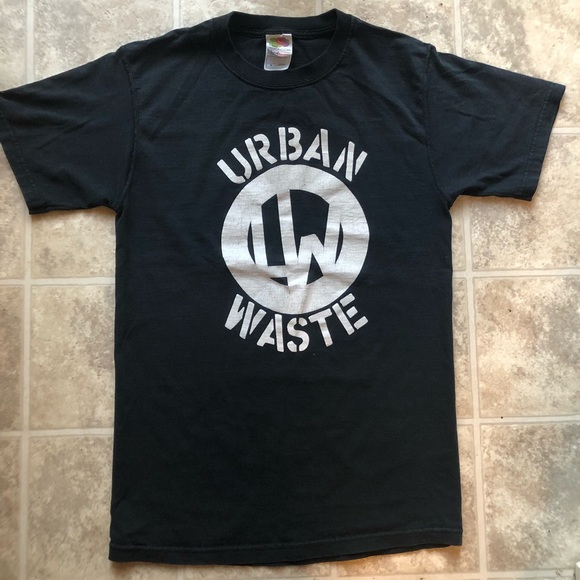 Tops - Urban Waste Punk Band Shirt